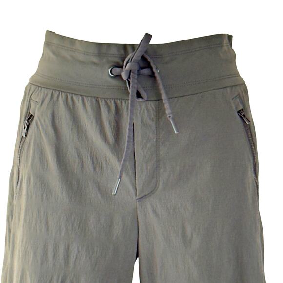 Athleta Trekkie North Jogger Green Mountain Olive Athletic Pants Women's SZ 10 - Picture 4 of 11